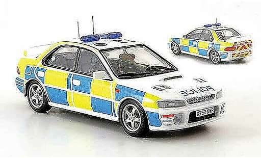 Subaru Impreza Police 1/43 Trofeu North Yorkshire Polic&iacute;a UK coche miniatura