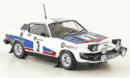 Triumph TR7 1977 1/43 Trofeu No.3 ganador Boucles de Spa coche miniatura