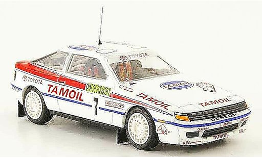 Toyota Celica GT4 1/43 Trofeu no.7 tamoil rallye alsace vosges coche miniatura