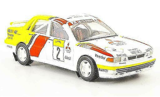 Mitsubishi Galant VR4 1/43 Trofeu No.2 ERC 1992 coche miniatura