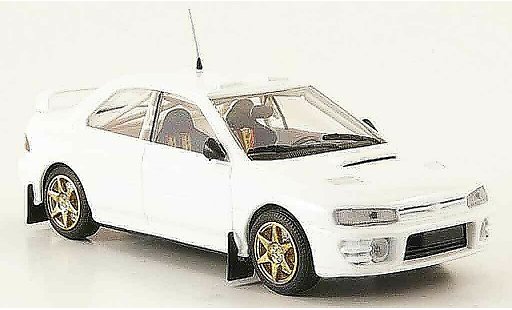 Subaru Impreza Base 1/43 Mini Partes blanco coche miniatura