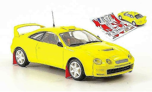 Toyota Celica Base 1/43 Mini Partes gt 4 amarillo 1997 coche miniatura