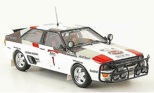 Audi Quattro rallye 1/43 Trofeu No.1 Mouton Pons Safari Rally 1983 coche miniatura