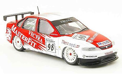 Opel Vectra BTCC 1/43 Onyx No.98 Masterfit 1998 coche miniatura