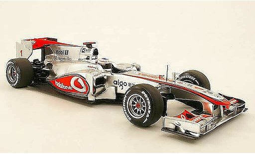 Mercedes F1 2010 1/18 Minichamps McLaren MP4-25 J.Button Saison coche miniatura