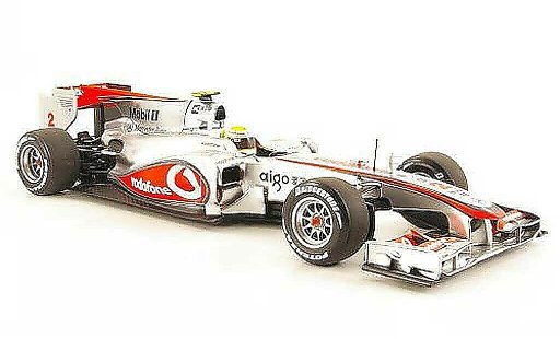 Mercedes F1 2010 1/18 Minichamps McLaren MP4-25 No.2 L.Hamilton Vodafone -Saison coche miniatura