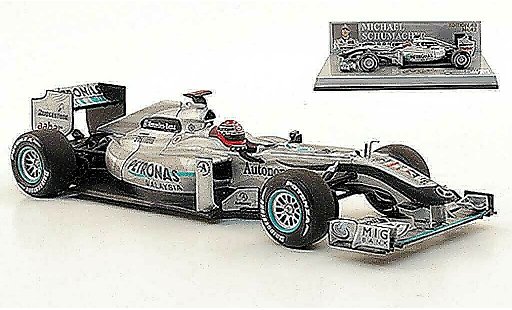 Mercedes F1 2010 1/43 Minichamps GP Petronas MGP W01 No.3 coche miniatura