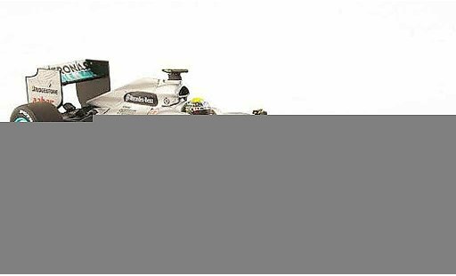 Mercedes F1 2010 1/43 Minichamps GP Petronas MGP W01 No.4 coche miniatura