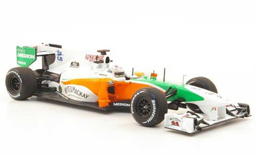 Mercedes F1 2010 1/43 Minichamps Force India VJM03 A.Sutil coche miniatura
