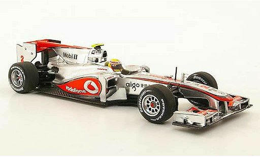 Mercedes F1 2010 1/43 Minichamps McLaren MP4-25 No.2 Vodafone L.Hamilton Saison coche miniatura