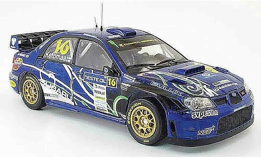 Subaru Impreza WRC 1/18 Sun Star 07 no.16 rallye finlande 2009 coche miniatura
