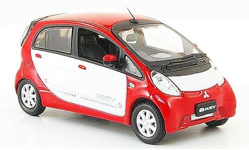 Mitsubishi iMiev Base 1/43 Vitesse rojo blanco coche miniatura