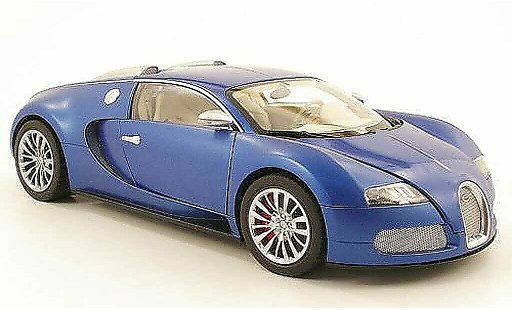 Bugatti Veyron Edition Centenaire 1/18 Autoart 16.4 eb azul azul/mate azul 2009 coche miniatura