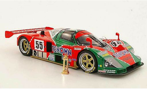 Mazda 787B Base 1/18 Autoart No.55 Renown 24h Le Mans 1991 Weidler/Herbert/Gachot coche miniatura