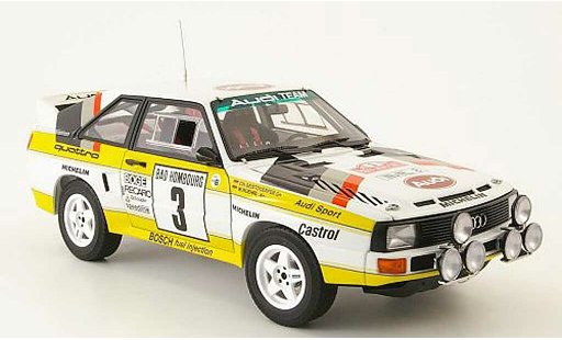 Audi Sport Quattro rallye 1/18 Autoart no.3 monte carlo 1985 coche miniatura