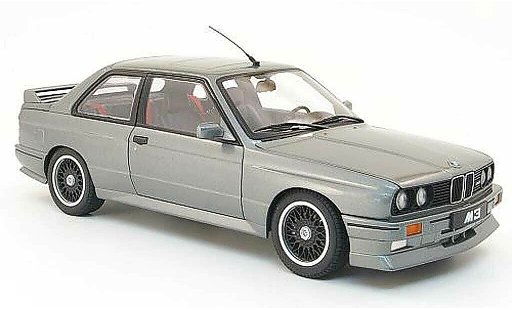Bmw M3 evo 2 1/18 Autoart E30 evolution cecotto edition gris 1989 coche miniatura