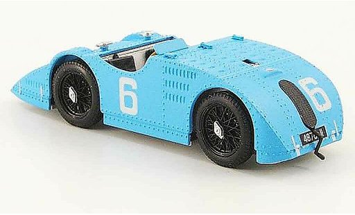 Bugatti 32 grand prix 1/43 Brumm tank no.6 e.friedrich gp frankreich 1923 coche miniatura
