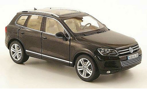Volkswagen Touareg Base 1/43 Schuco negro 2010 coche miniatura