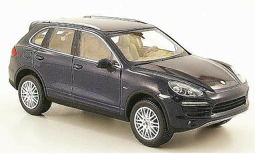 Porsche Cayenne Diesel 1/43 Minichamps azul 2010 coche miniatura