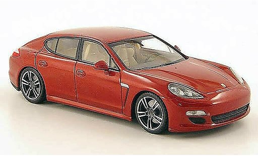 Porsche Panamera Base 1/43 Minichamps rojo 2010 coche miniatura