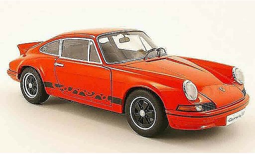 Porsche 911 RS 1/18 Autoart carrera 2.7 rojo/negro 1973 coche miniatura
