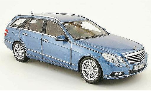 Mercedes Classe E T-Modell 1/18 Minichamps (s212) azul 2009 coche miniatura