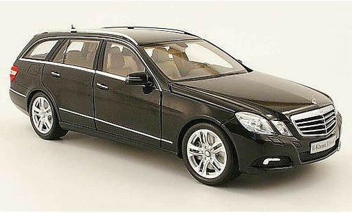 Mercedes Classe E Base 1/18 Minichamps break (s212) negro 2009 coche miniatura