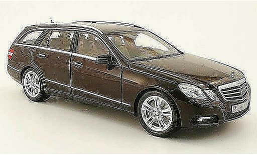 Mercedes Classe E T-Modell 1/18 Minichamps (s212) marron 2009 coche miniatura