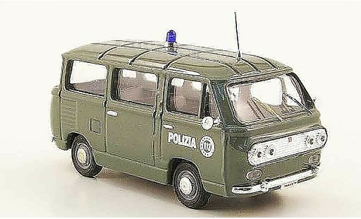 Fiat 850 Familiare 1/43 Progetto Polizia 113 police Italien coche miniatura