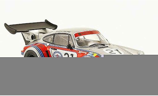 Porsche 911 Turbo 1/43 Ebbro RSR No.21 Martini 24h Le Mans 1974 coche miniatura
