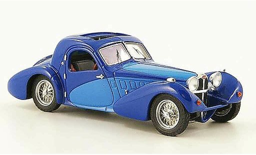 Bugatti 57 Corsica 1/43 Luxcar SC azul azul 1938 coche miniatura