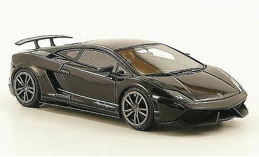 Lamborghini Gallardo LP570-4 1/43 Look Smart superleggera negro 2010 coche miniatura