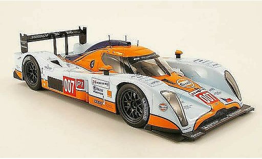 Aston Martin LMP1 lola 1/18 Norev no.007 gulf 24h le mans 2009 charouz / enge / mucke coche miniatura