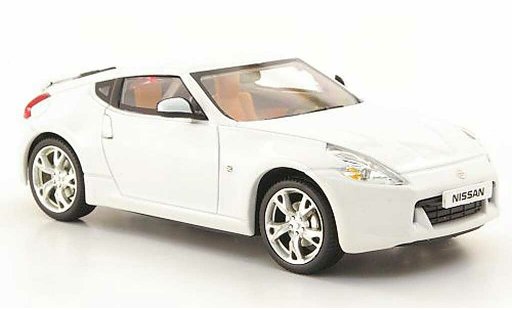 Nissan 370Z Base 1/43 Norev blanco 2008 coche miniatura