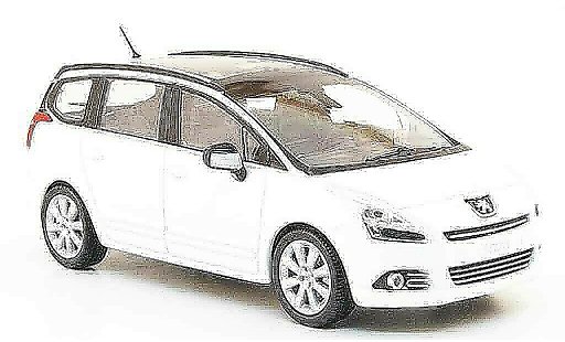 Peugeot 5008 Base 1/43 Norev blanco 2009 coche miniatura
