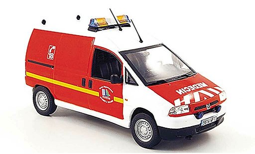 Peugeot Expert Base 1/43 Norev Bomberos VRM pompier Frankreich 2001 coche miniatura