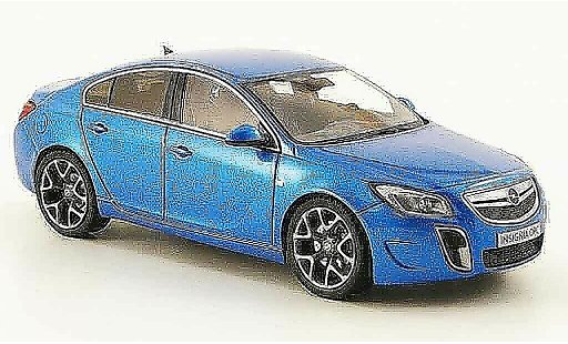 Opel Insignia OPC 1/43 Schuco azul 2009 coche miniatura