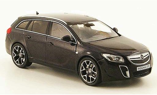 Opel Insignia OPC 1/43 Schuco sports tourer negro 2009 coche miniatura