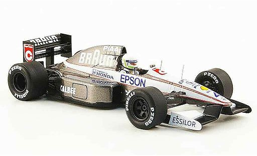 Tyrrell 020 Base 1/43 Spark No.4 marron S.Modena GP Monaco 1991 coche miniatura