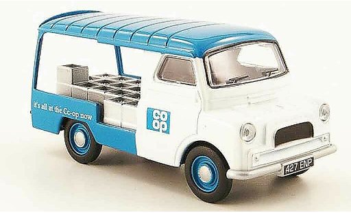 Bedford CA plateau 1/43 Oxford plataforma co op Milchlieferwagen coche miniatura