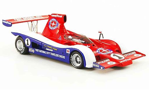 Lola T333 Base 1/43 Spark CS No.1 First National ganador Mosport 1977 coche miniatura