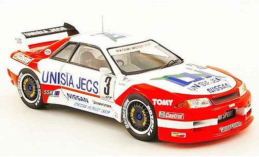Nissan Skyline R32 1/43 Ebbro GT R No.3 Unisia Jecs JGTC 1994 coche miniatura