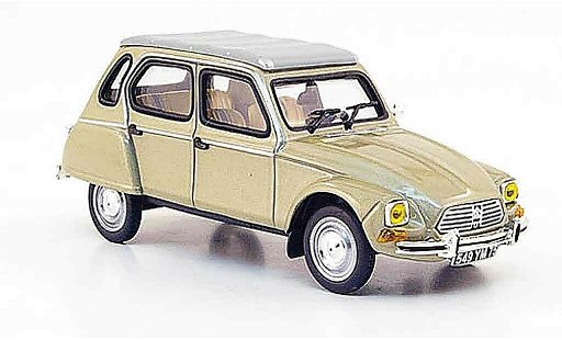 Citroen Dyane Berline 1/43 Nostalgie 6 beige 1976 coche miniatura
