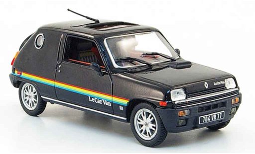 Renault 5 Le Car Van 1/43 Nostalgie negro 1979 coche miniatura