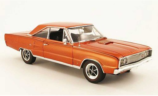 Dodge Coronet 1967 1/18 Highway 61 r/t 426 bronze coche miniatura