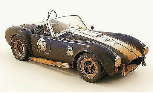 AC Cobra shelby 427 1/18 Shelby Collectibles s/c no.45 avec sale 1965 coche miniatura