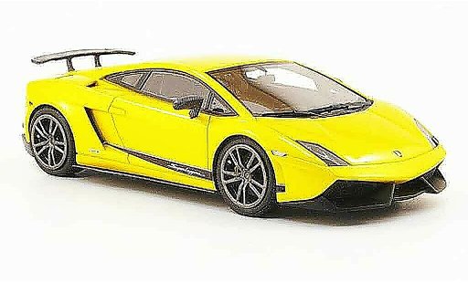 Lamborghini Gallardo LP570-4 1/43 Look Smart superleggera amarillo 2010 coche miniatura