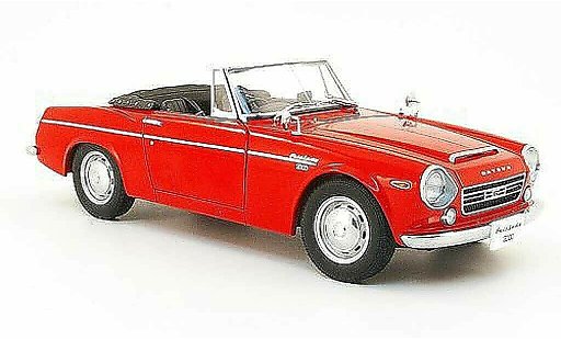 Datsun Fairlady Coupe 1/18 Autoart 2000 (sr311) rojo coche miniatura