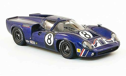Lola T70 1969 1/43 Spark MkIII No.8 Zweiter Platz Daytona coche miniatura