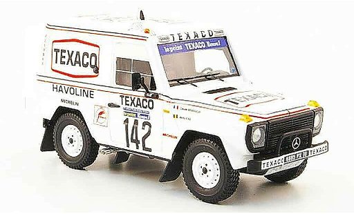 Mercedes Classe G Base 1/43 Spark GE No.142 Texaco ganador Paris Dakar coche miniatura